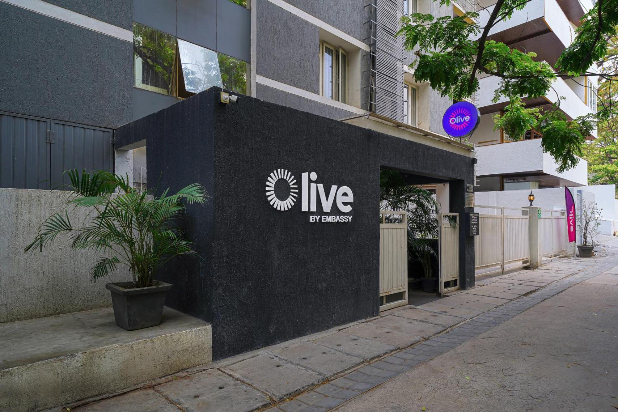 Olive Hotel Magrath By Embassy Group Bangalore Eksteriør billede
