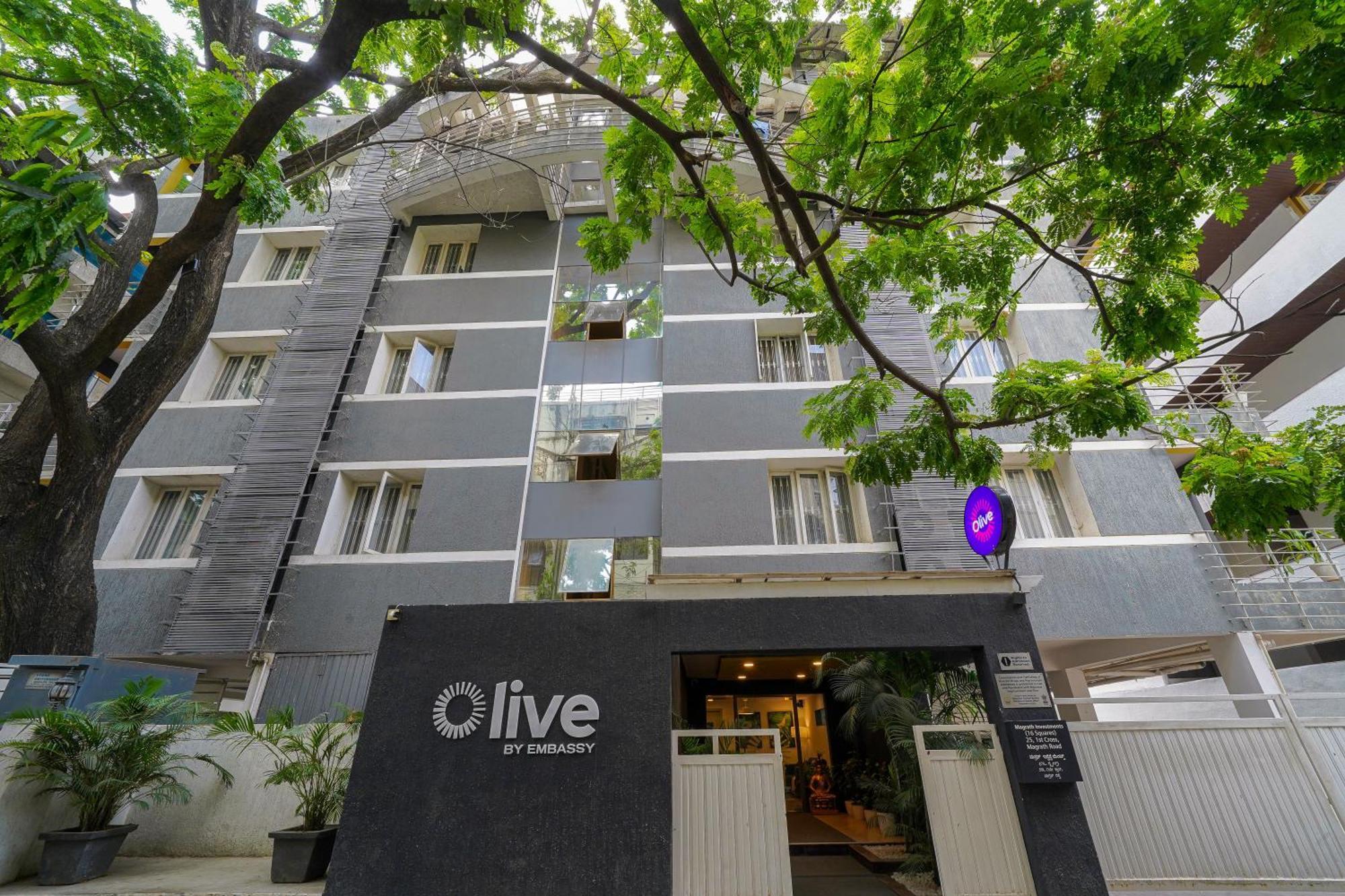 Olive Hotel Magrath By Embassy Group Bangalore Eksteriør billede