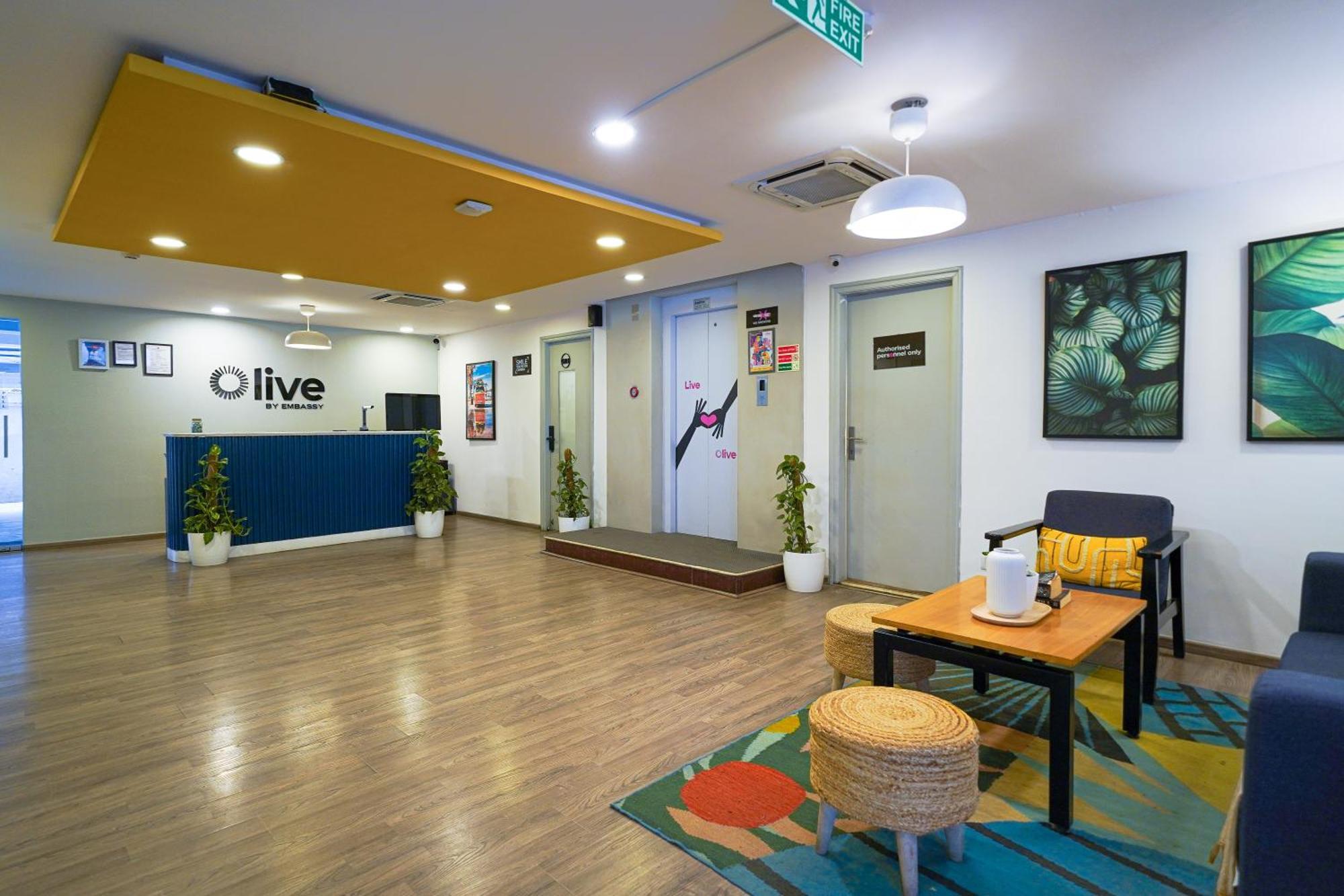 Olive Hotel Magrath By Embassy Group Bangalore Eksteriør billede